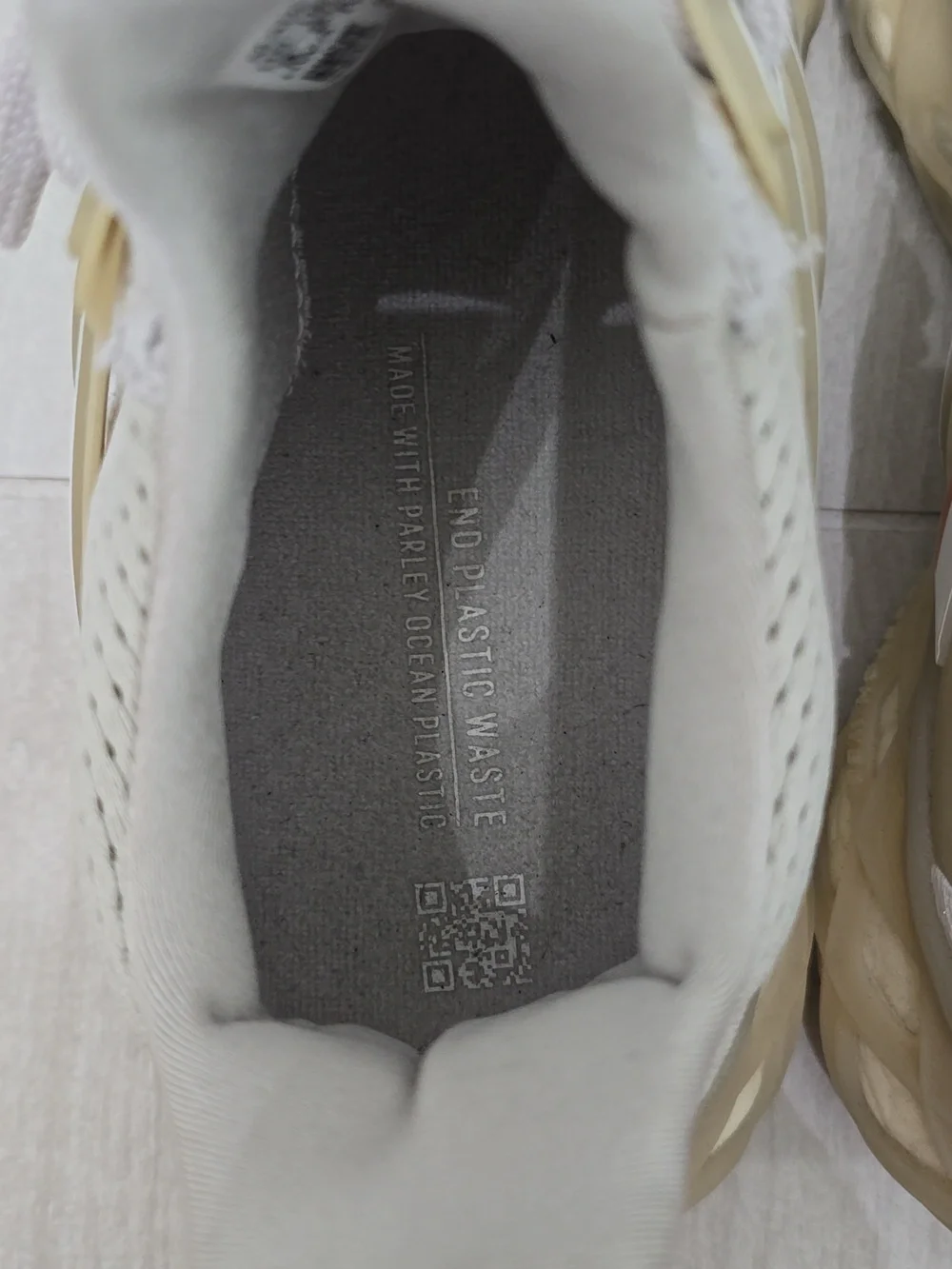 adidas Light Gray White Copper Women's Sneakers Ultraboost DNA Web Size 8